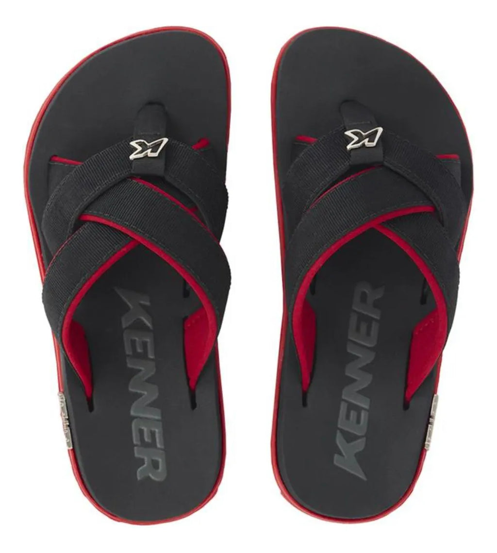 Sandália Kenner Kivah Spider V3 Vermelho/Preto