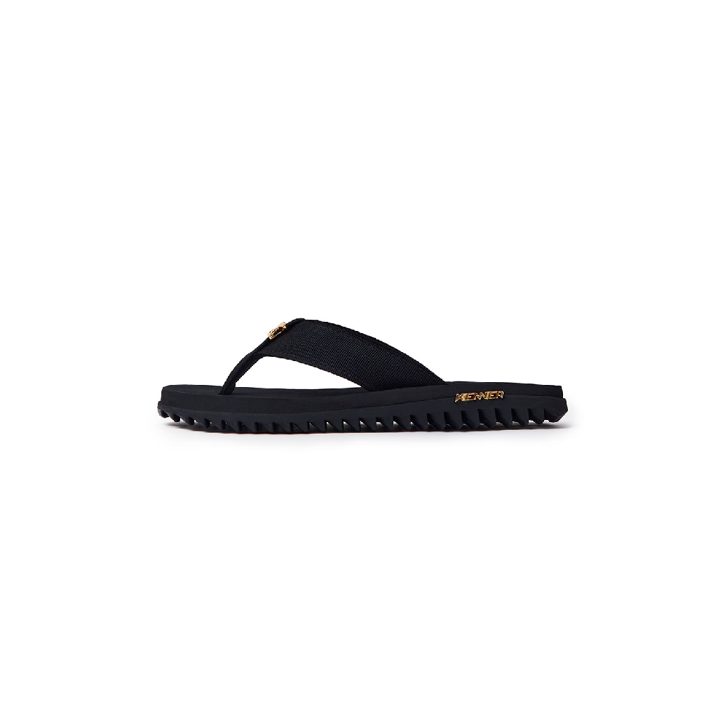 Sandália Kenner Kivah Gold Preto