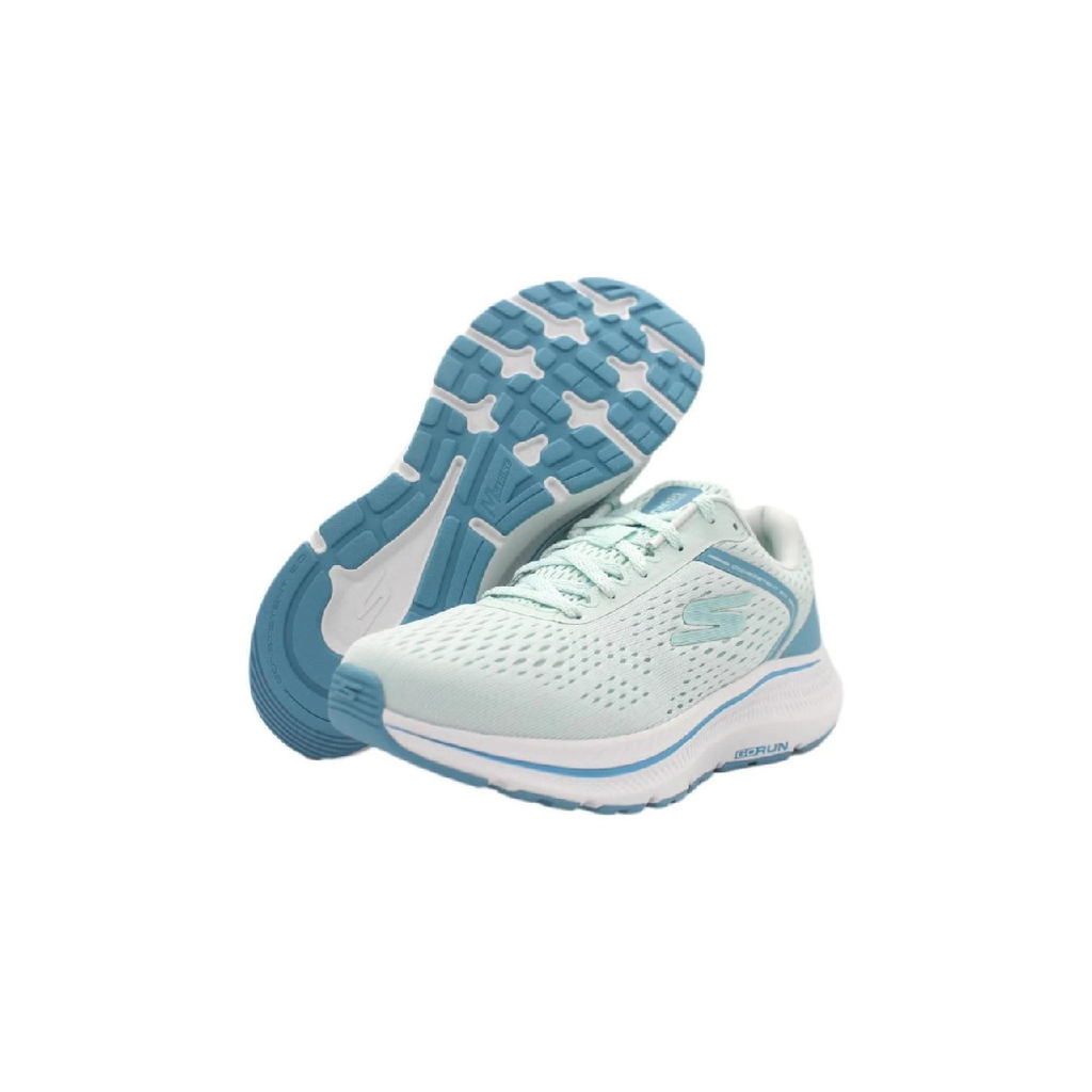 Tênis De Corrida Feminino Skechers Go Run Consistent Mile Marker 2.0 Verde
