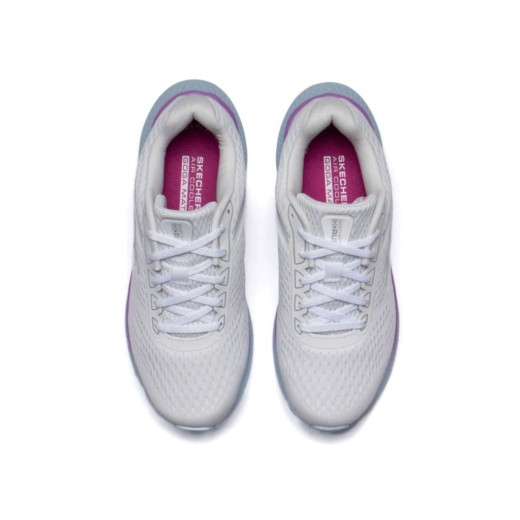 Tênis De Corrida Feminino Skechers Go Run Consistent Mile Marker 2.0 Branco