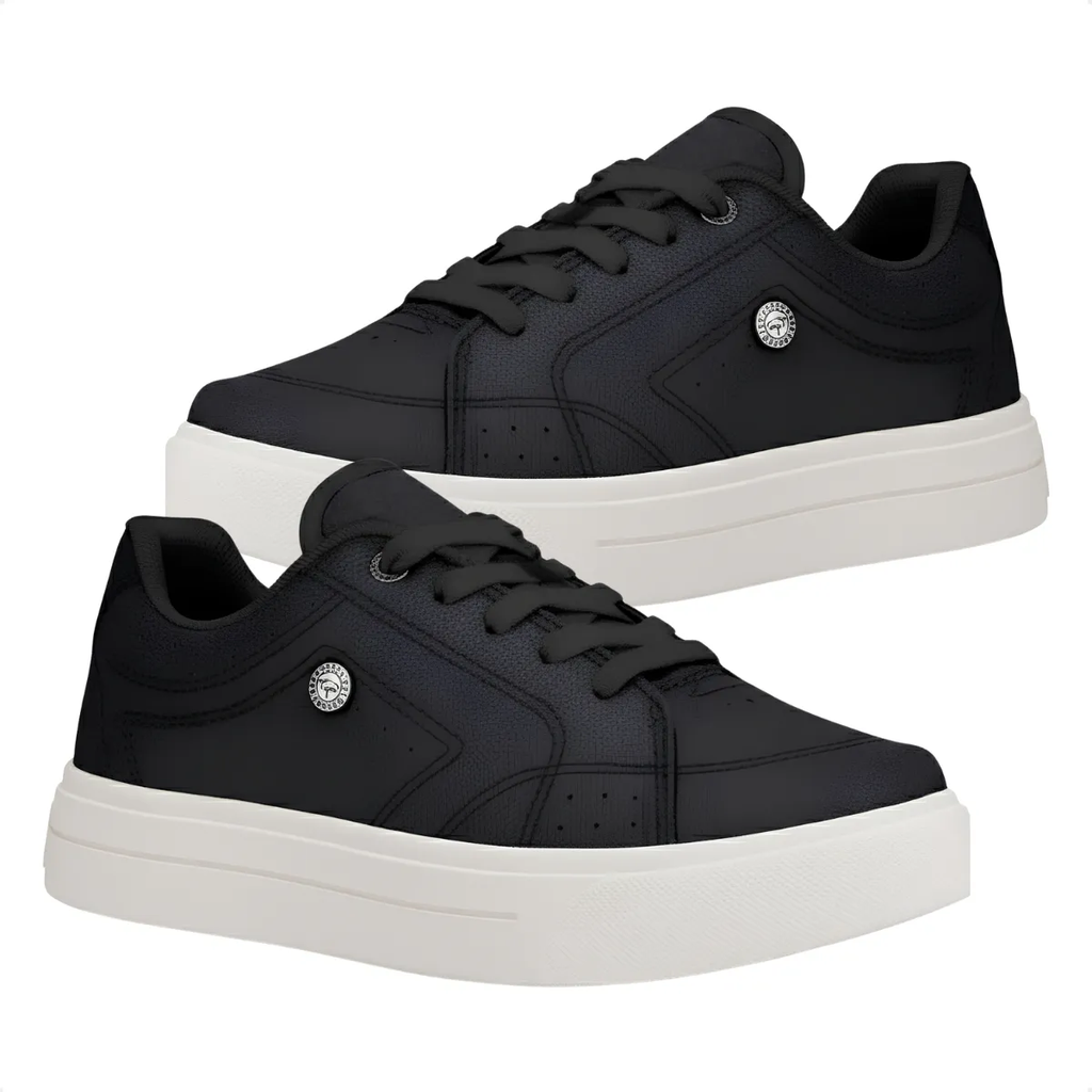 Tênis Infantil K360 Ultra Leve Preto com Branco
