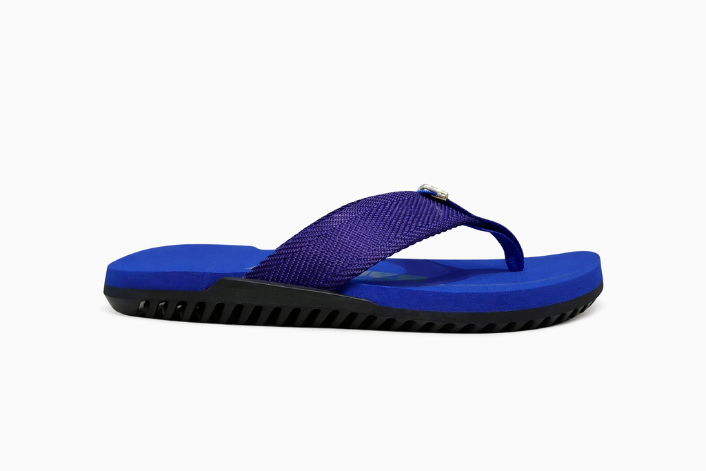 Sandália Kenner Nk6 Pro Preto Royal Ante Derrapante - Preto+Marinho